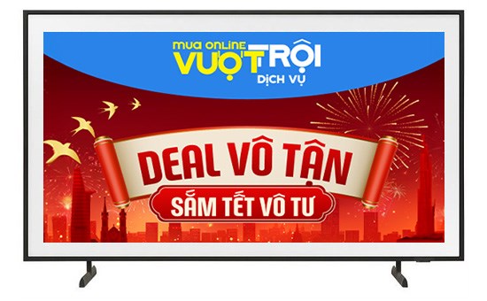 Samsung Smart TV QLED Khung tranh QA55LS03D