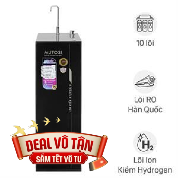 Máy lọc nước RO Hydrogen ion kiềm Mutosi MP-S1001H