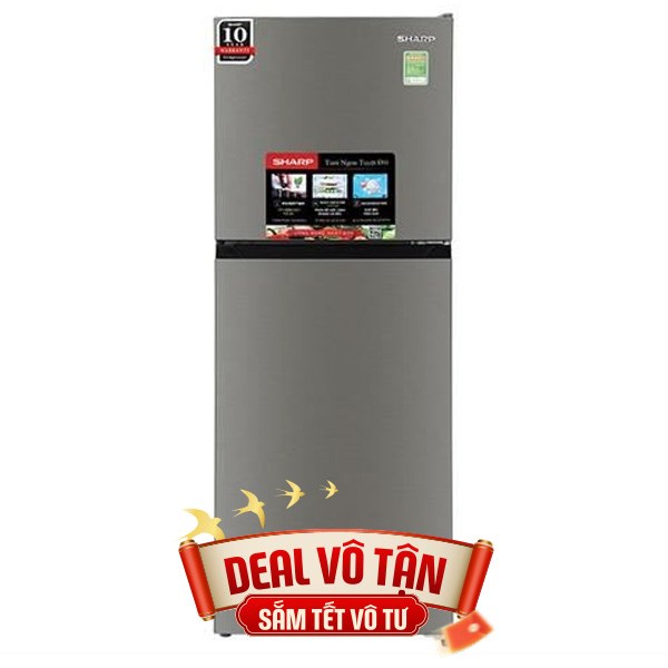 Sharp Inverter 197 lít SJ-X215V-SL