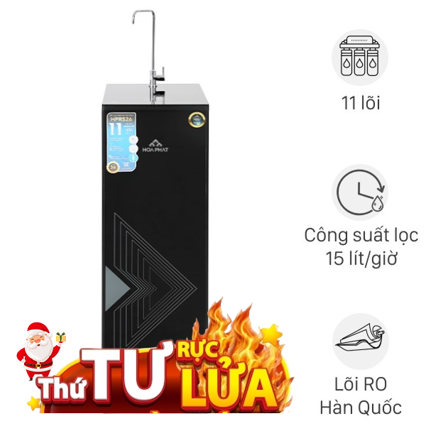 Máy lọc nước RO Hydrogen Hòa Phát HPR526 11 lõi