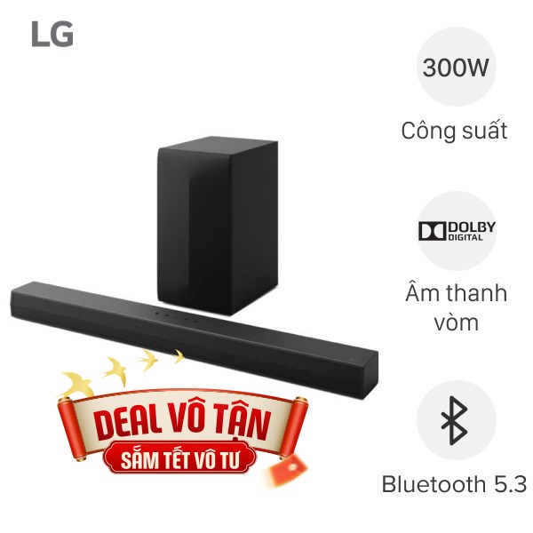 Bộ loa thanh LG S40T