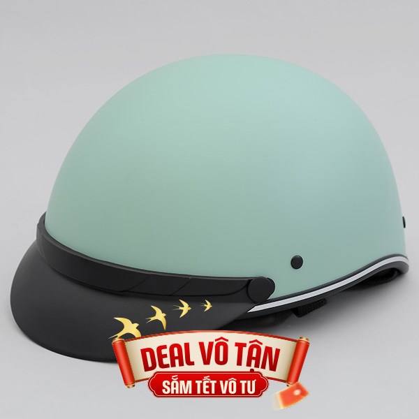 Mũ 1/2 size L Delites ATN04 xanh mint