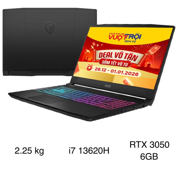 MSI Gaming Katana 15 B13UDXK i7 13620H (2077VN)