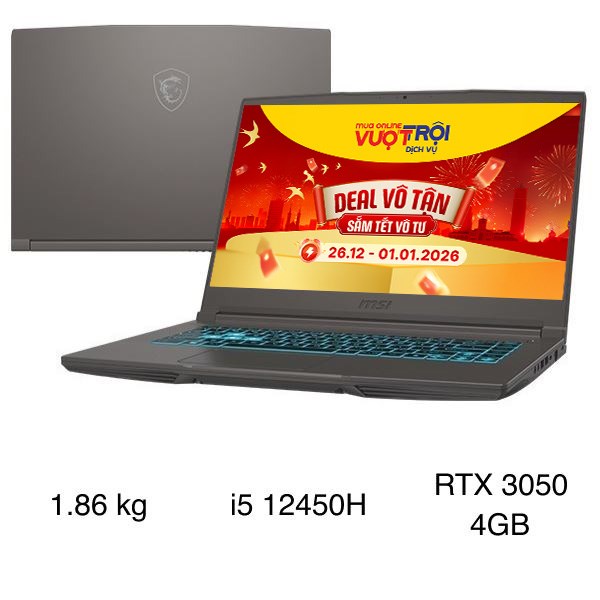 MSI Gaming Thin 15 B12UC i5 12450H (2045VN)