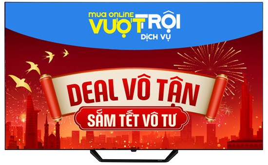Google Tivi QLED Aqua 4K 55 inch AQT55S80EUX