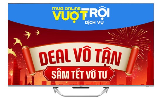 AQUA Google TV QLED AQT43S800UX