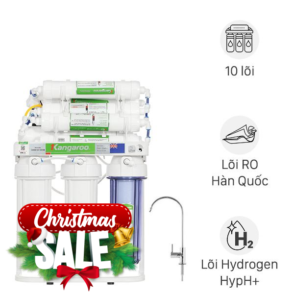 Máy lọc nước RO Hydrogen Kangaroo KGRP10 10 lõi