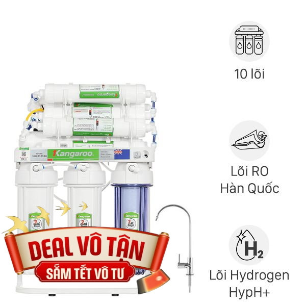 Máy lọc nước RO Hydrogen Kangaroo KGRP10