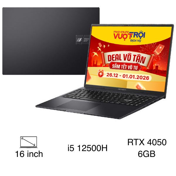 Asus Gaming Vivobook K3605ZU i5 12500H (RP296W)