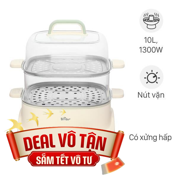 Nồi lẩu đa năng Bear BES-CA73G1 10 lít