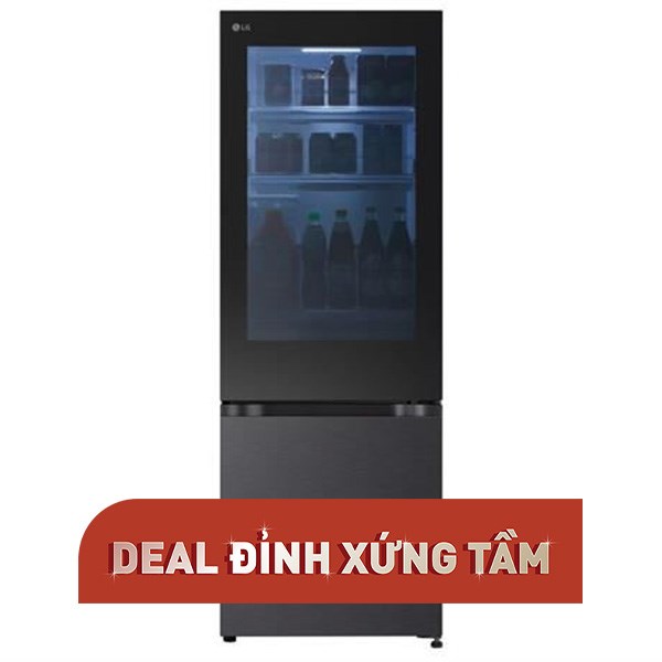 LG Inverter 340 lít InstaView LBB33BLMAI