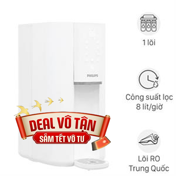 Máy lọc nước RO nóng nguội Philips ADD6901HWH01/74