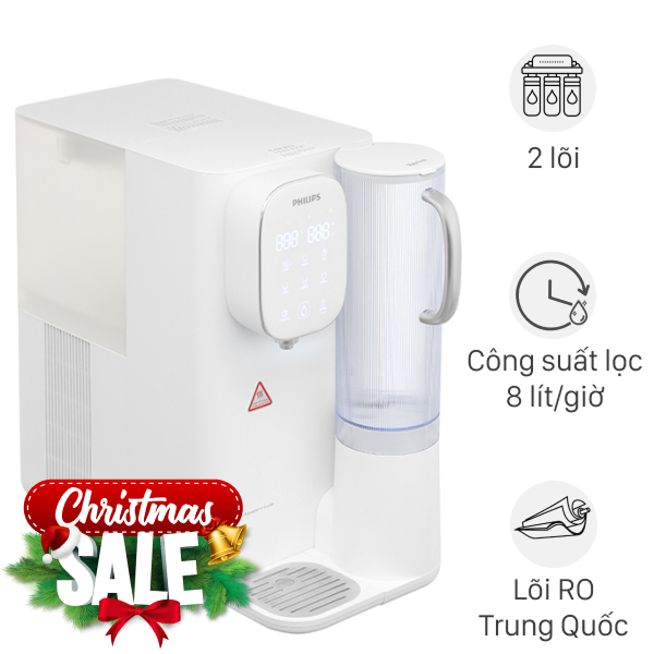 Máy lọc nước RO nóng nguội lạnh Philips ADD6912WH/74 2 lõi