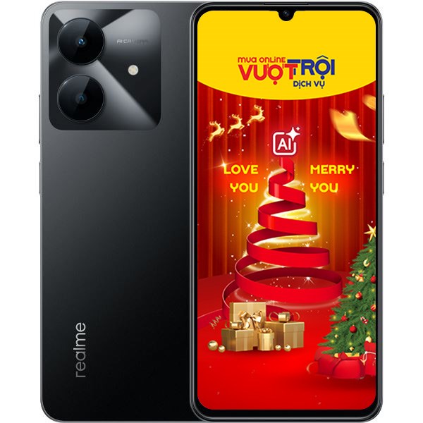 realme Note 60x 4GB/64GB giá rẻ, mua trả chậm 0%, BH 18 tháng