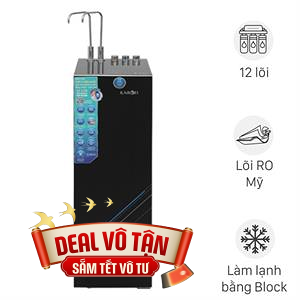 Máy lọc nước RO nóng nguội lạnh Hydrogen Karofi KAD-X59