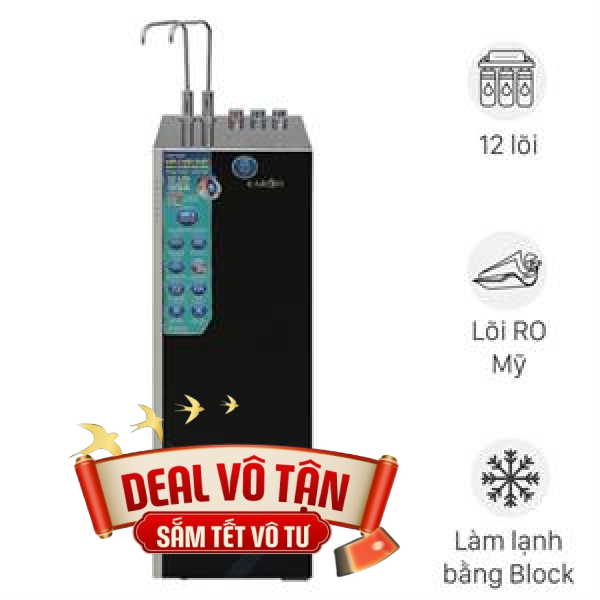 Máy lọc nước RO nóng nguội lạnh Hydrogen Karofi KAD-X69