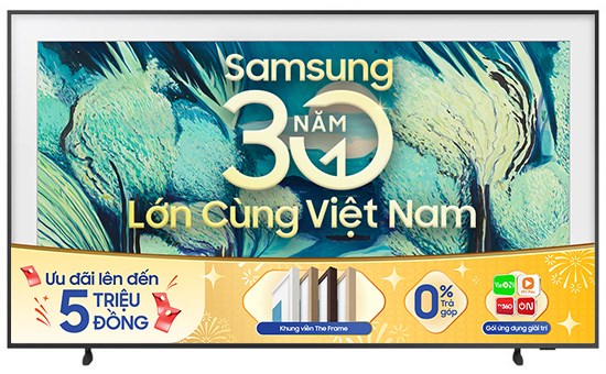Samsung Smart TV QLED Khung tranh QA65LS03F
