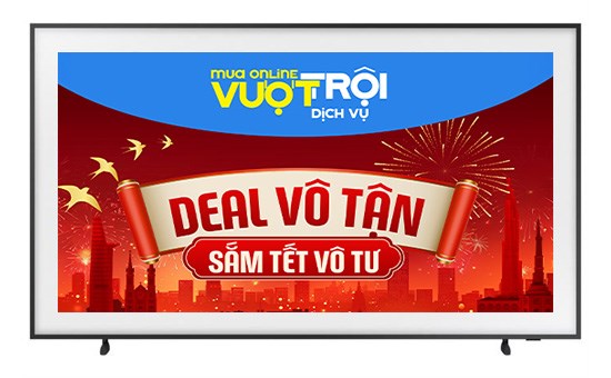 Samsung Smart TV QLED Khung tranh QA55LS03F