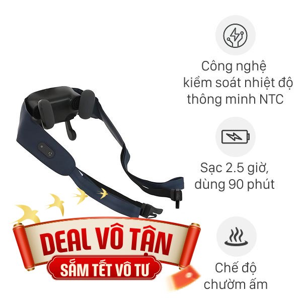 Máy massage cổ vai gáy Philips PPM3322