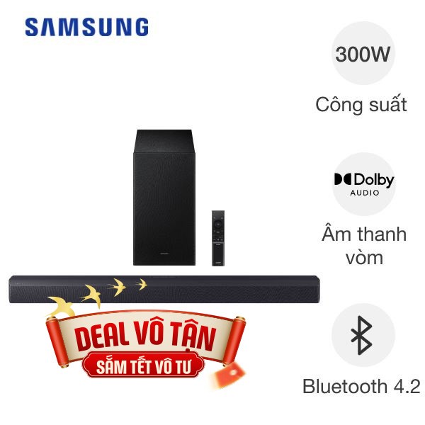 Bộ loa thanh Samsung HW-B450F/XV
