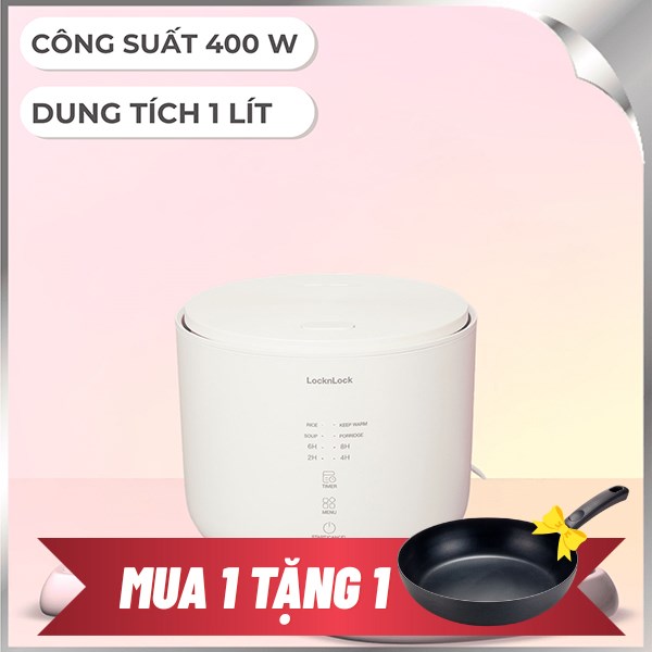 Nồi cơm điện Lock&Lock 1 lít EJR334IVY