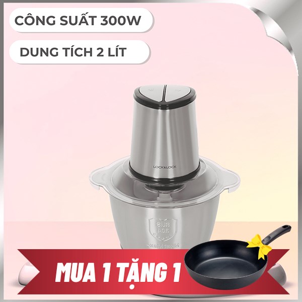 Máy xay thịt đa năng Lock&Lock EJM172 300W 2 lít