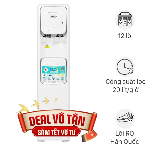 Máy lọc nước RO nóng lạnh Korihome WPK-965