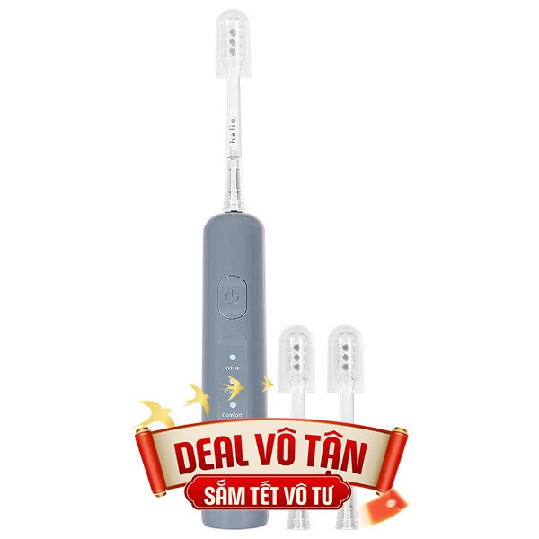 Bàn chải điện Halio Wave Sonic Smoky Sky