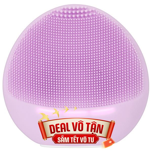 Máy rửa mặt và massage Halio Purple Rain