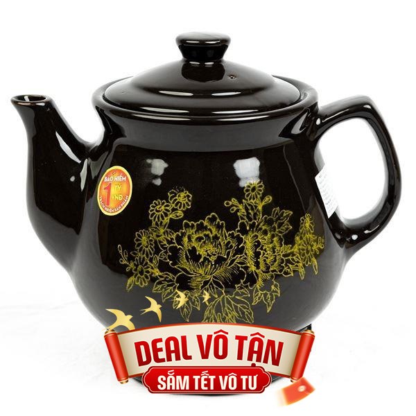 Siêu sắc thuốc điện Seika 3.2 lít SKS 326 Đen