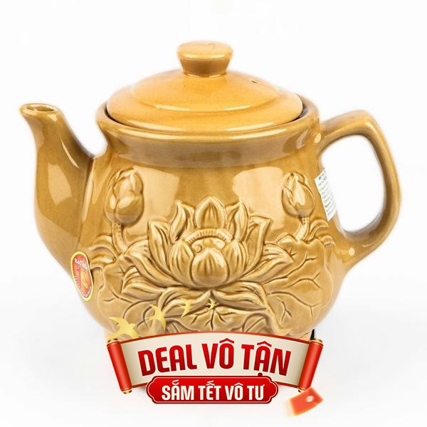 Siêu sắc thuốc điện Seika 3.2 lít SKS 328 Vàng