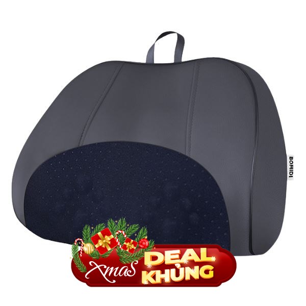 Gối massage hồng ngoại Bomidi MP1 Pro - Xám xanh