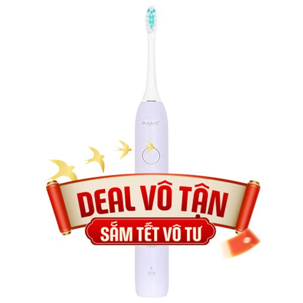 Bàn chải điện Magic B-26 - Tím