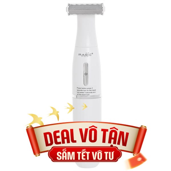 Máy tỉa lông mũi, lông tai, lông mày và râu Magic Eco PRO-20