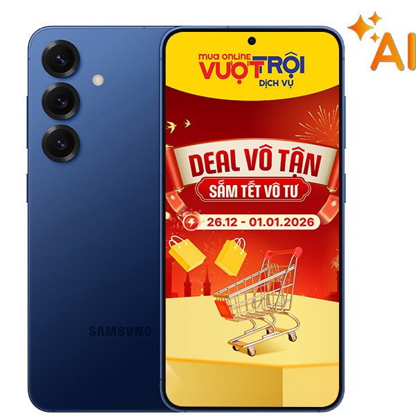 Samsung Galaxy S25 FE 5G 8GB/512GB Trắng/Xanh Navy