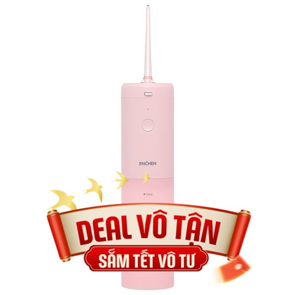 Máy tăm nước cầm tay Enchen Mint 3 - Hồng