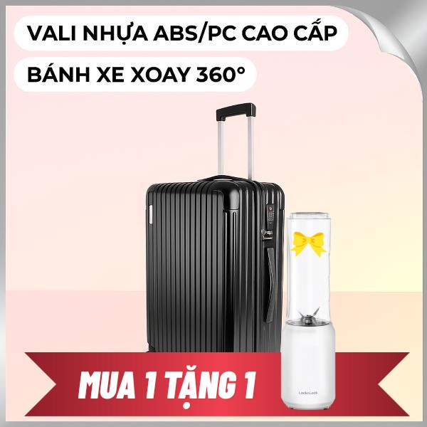 Vali kéo Lock&Lock LTZ618BLK 24 inch Đen