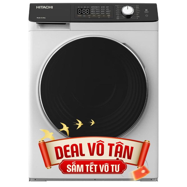 Hitachi Inverter 10.5 Kg BD-1054HVOW