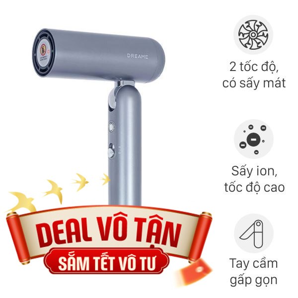 Máy sấy tóc và tạo kiểu đa năng Dreame AHD51 Space Gray
