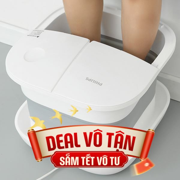 Bồn ngâm massage chân Philips PPM6502