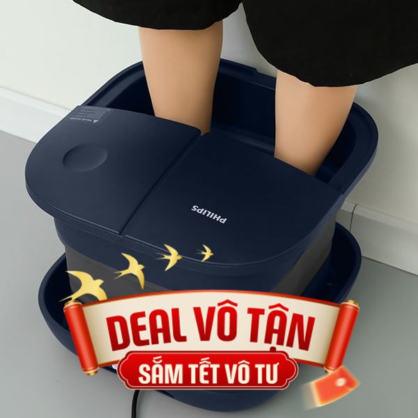Bồn ngâm massage chân Philips PPM6504