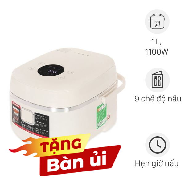 Nồi cơm điện cao tần Sharp 1 lít KS-IH10IX-WH