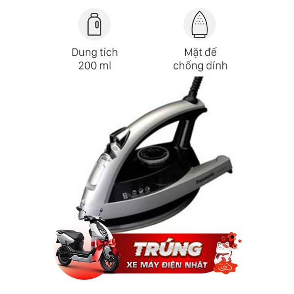 Bàn ủi hơi nước Panasonic NI-W650CSLRA 2200W