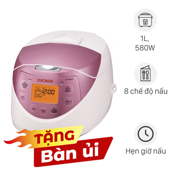 Nồi cơm điện tử Cuckoo 1 lít CR-0631F