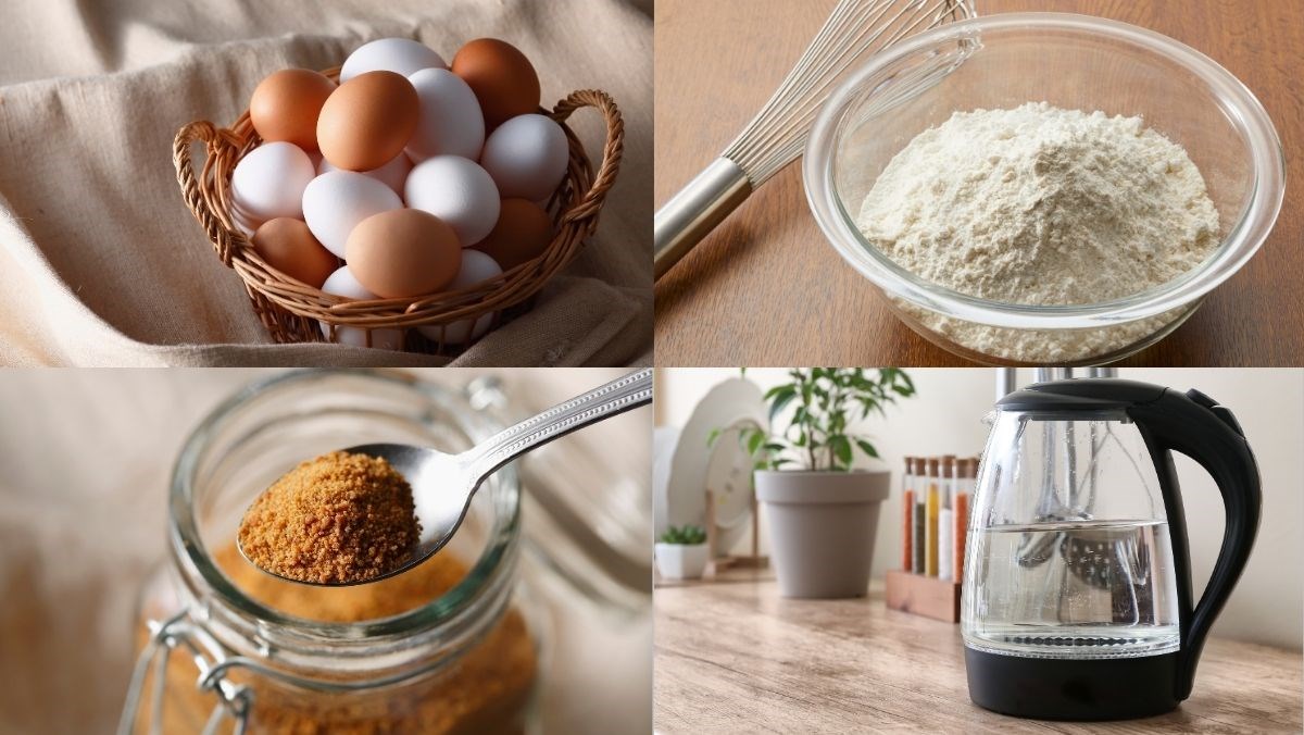 Nguyên liệu món ăn bánh crepe thái lan