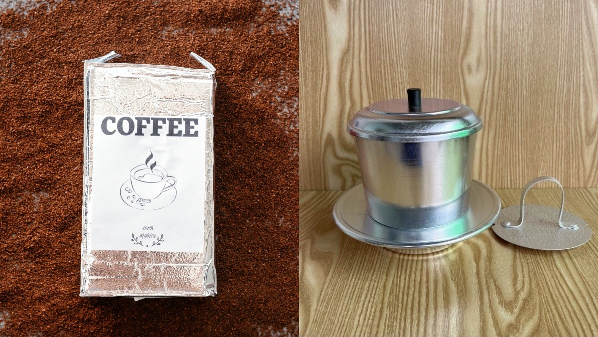 Nguyên liệu món ăn cách pha cà phê phin