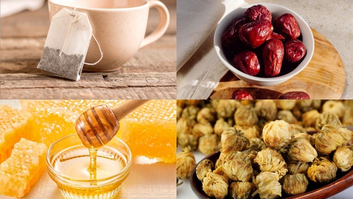 Nguyên liệu món ăn trà lipton nóng