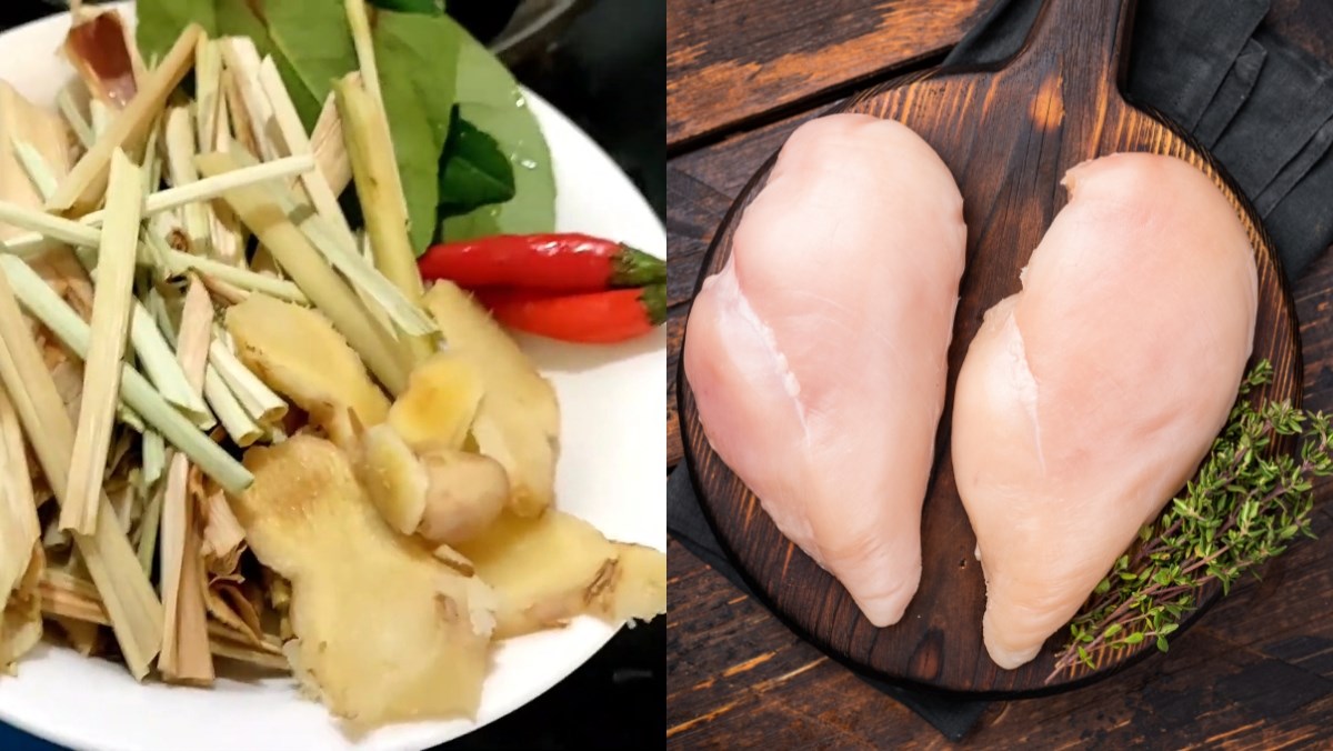 Nguyên liệu món ăn luộc ức gà bao lâu thì chín? bí quyết luộc ức gà ngon cho thực đơn giảm cân