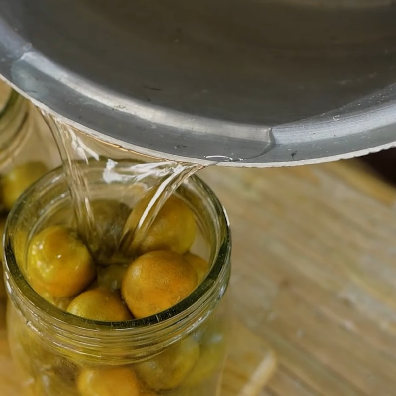 Bước 4 Muối tắc Tắc muối không đường