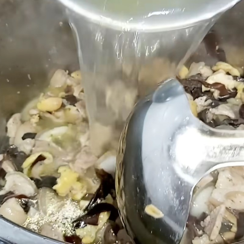 Bước 5 Hầm thịt đông Thịt gà nấu đông với chân giò